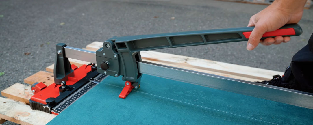 řezačka dlažby FESTA na velkoformátové dlažby